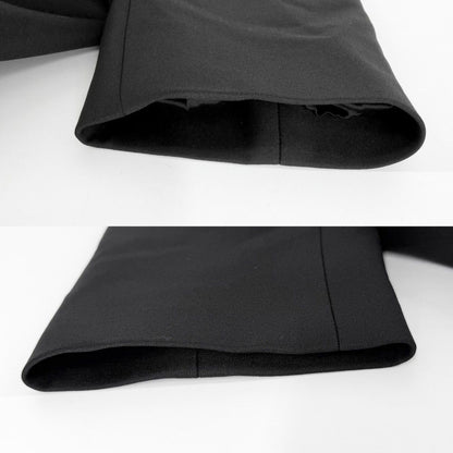 Dior Dio Dress Flaredress Double Breasted Short Sleeve 40 Black Nylon Polyuretha — view 3