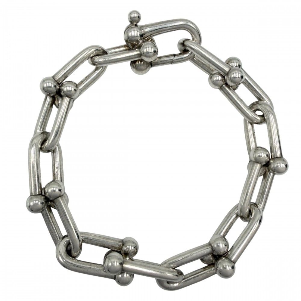 Tiffany & Co Bracelet Large Link 925 Sterling Silver