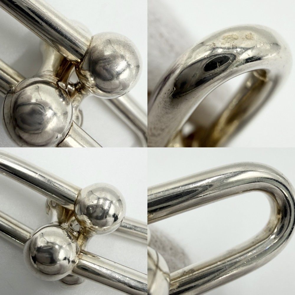 Tiffany & Co Earrings Extra Large Link 925 Sterling Silver — view 5