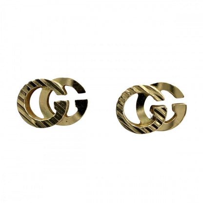 Gucci Earrings GG Running 18k YG Small Simple Gold