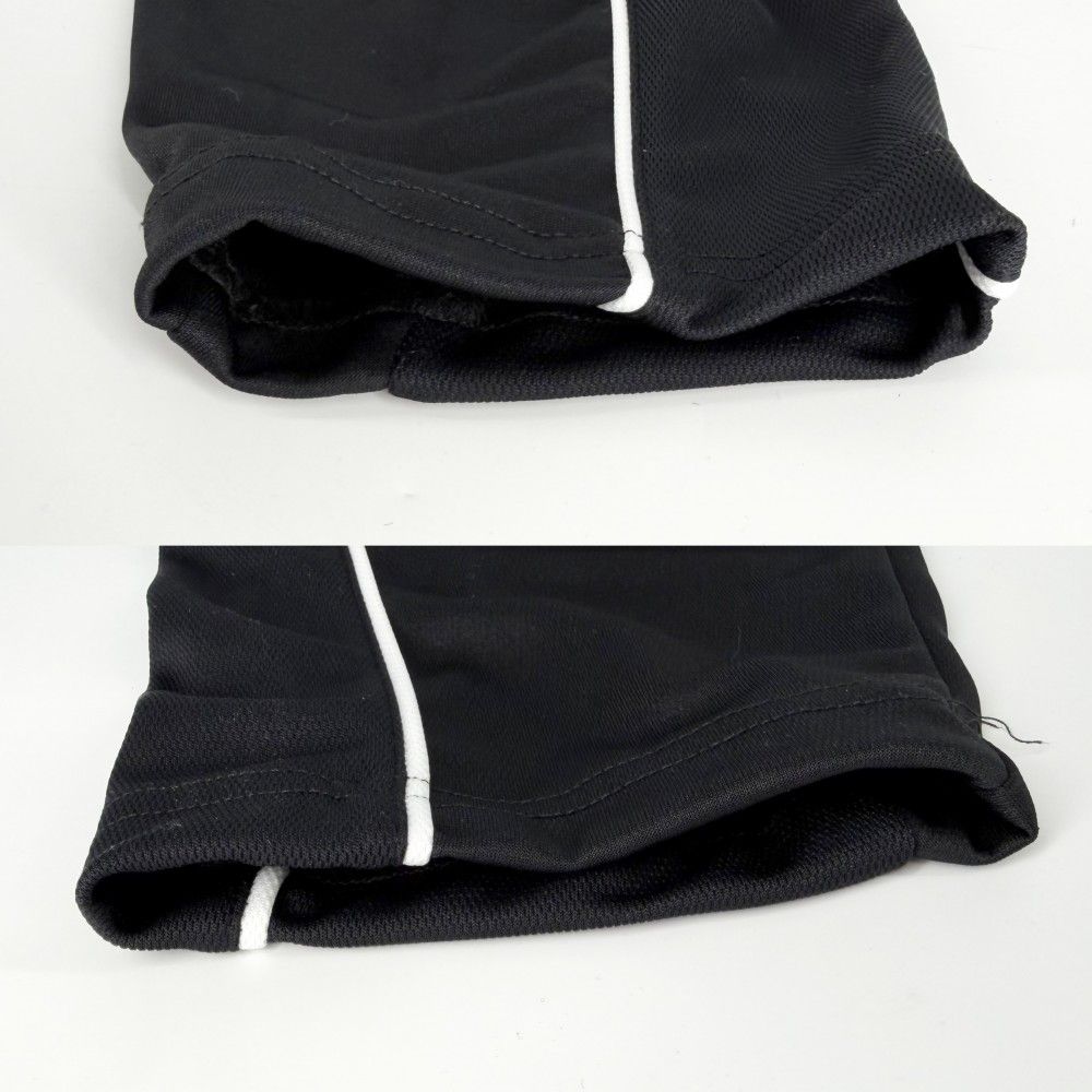 Balenciaga Long Sleeve T-Shirt Mesh Technical Jersey Paris Soccer Top L Black — view 3