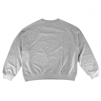Balenciaga Sweatshirt Sports Icon Embroidery Top Oversize L Gray Cotton Spring — view 2