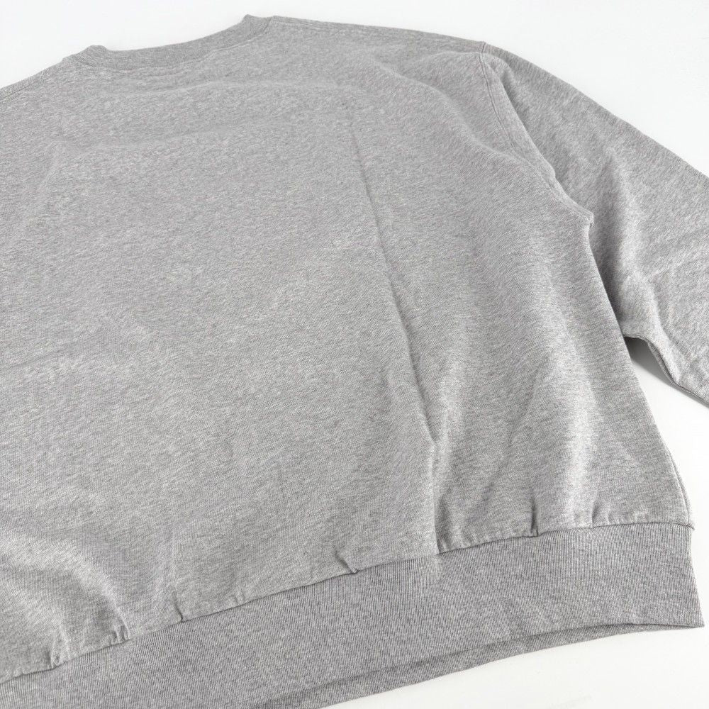Balenciaga Sweatshirt Sports Icon Embroidery Top Oversize L Gray Cotton Spring — view 8