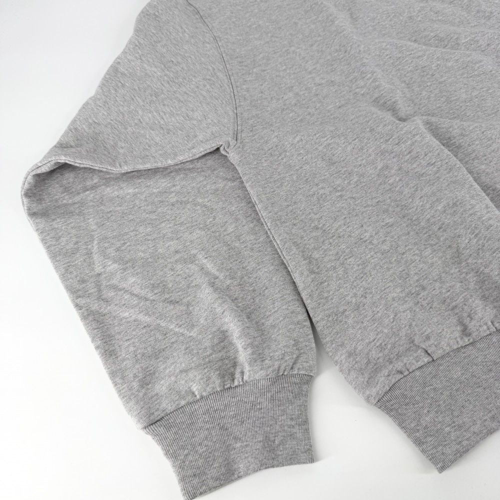 Balenciaga Sweatshirt Sports Icon Embroidery Top Oversize L Gray Cotton Spring — view 7