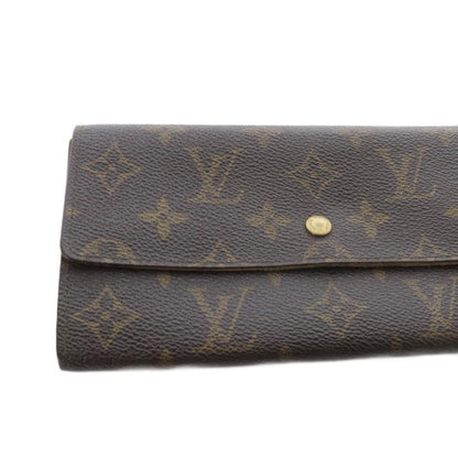 Louis Vuitton Monogram Pochette Porte Monet Cles Wallet Brown — view 3