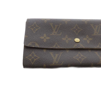 Louis Vuitton Monogram Pochette Porte Monet Cles Wallet Brown — view 4