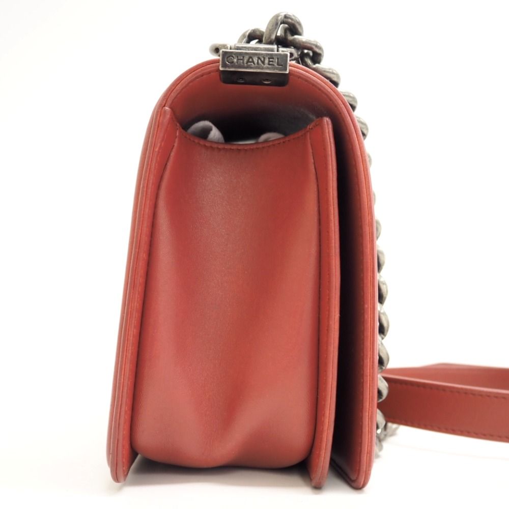 Chanel Chain Shoulder Bag Pink — view 5