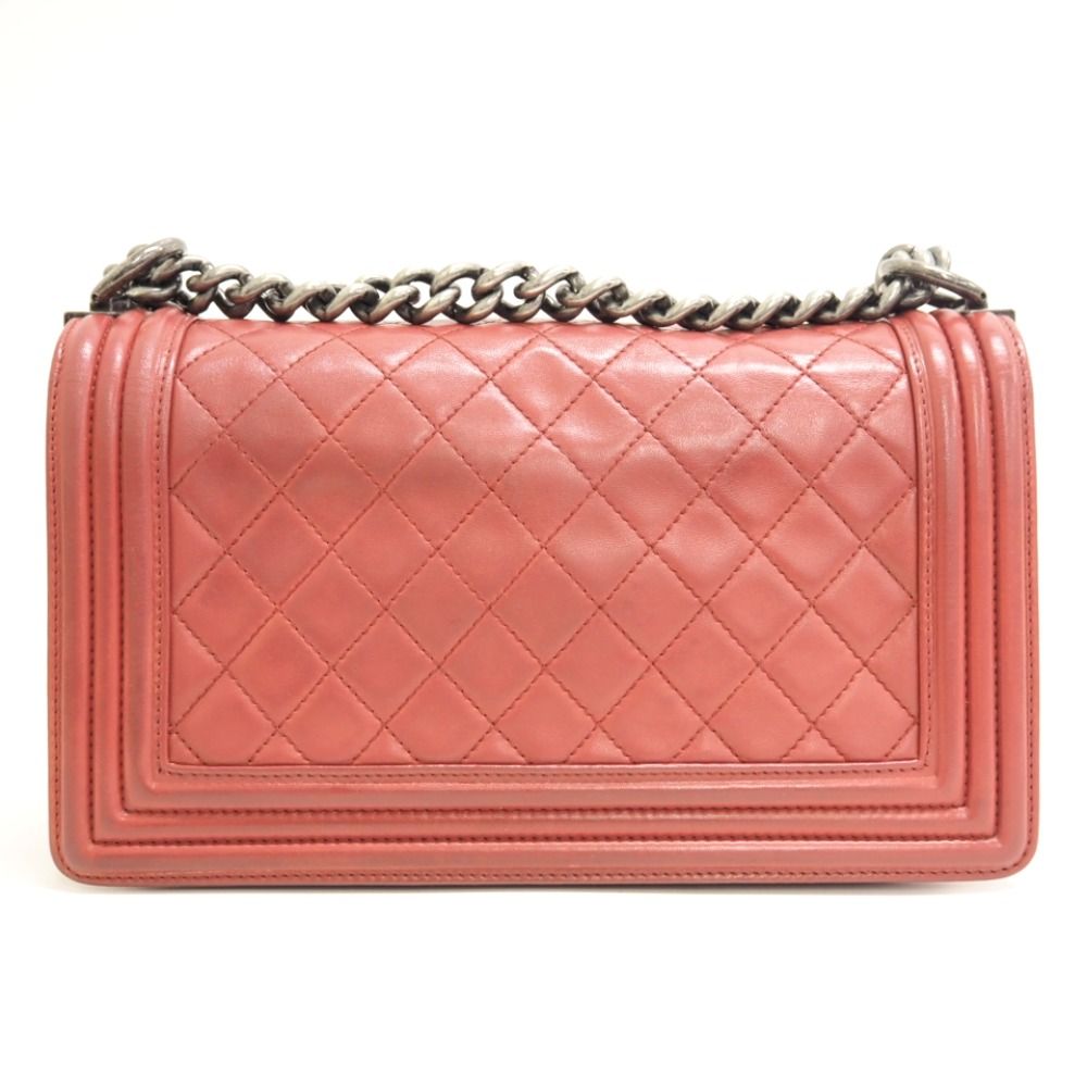 Chanel Chain Shoulder Bag Pink — view 2