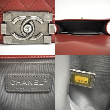 Chanel Chain Shoulder Bag Pink — view 8
