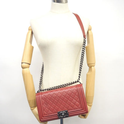 Chanel Chain Shoulder Bag Pink — view 6
