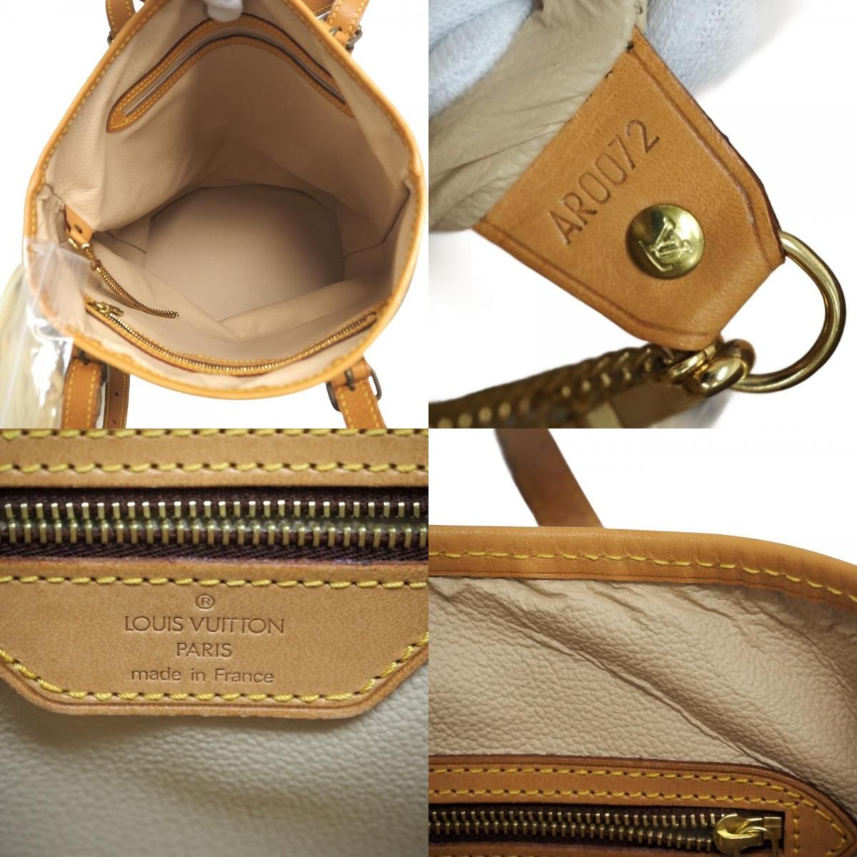 Louis Vuitton Bucket GM Monogram Leather Shoulder Bag Brown — view 8