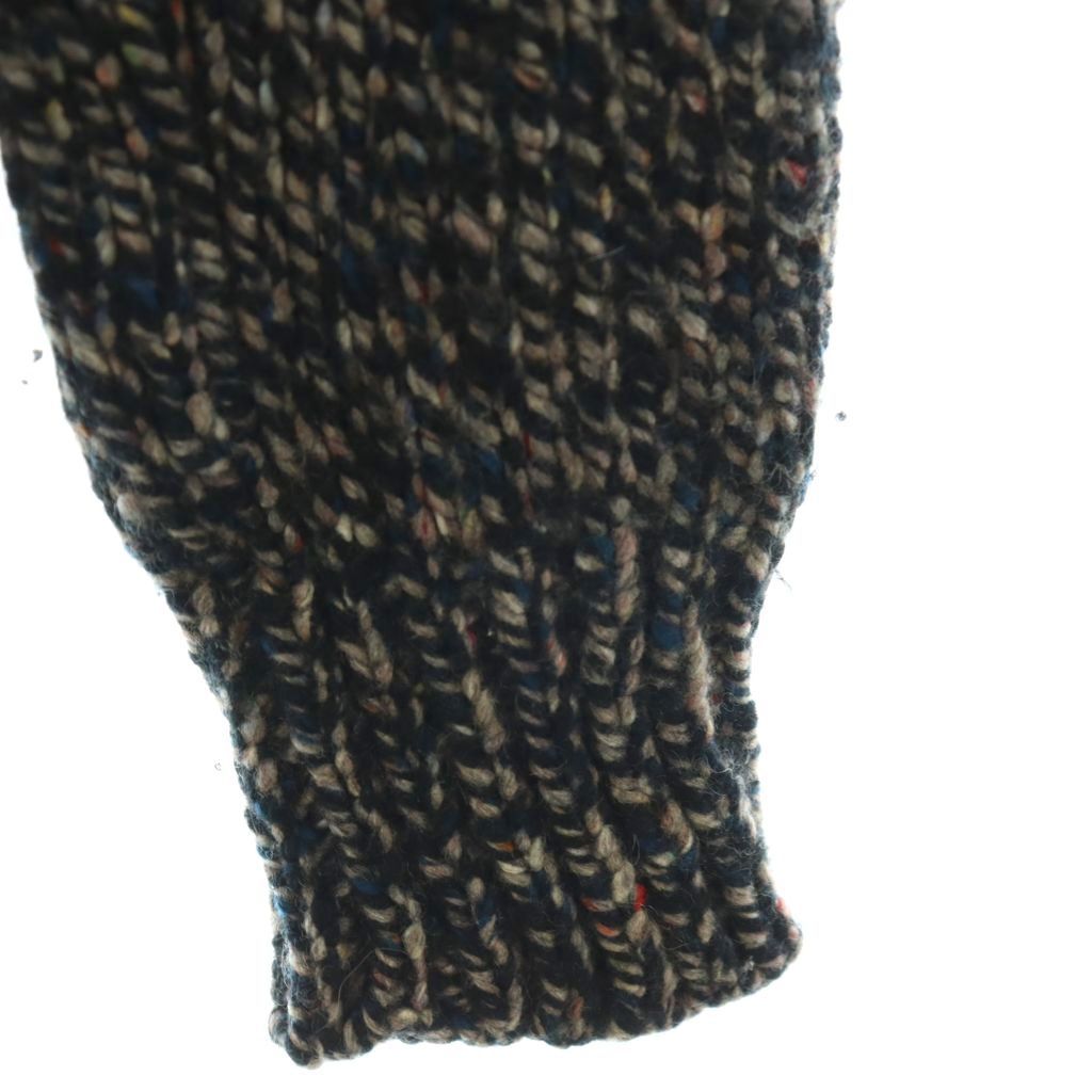 Bottega Veneta Shawl Cashmere Wool Pullover Knit Sweater Long Sleeve 44 Black — view 4