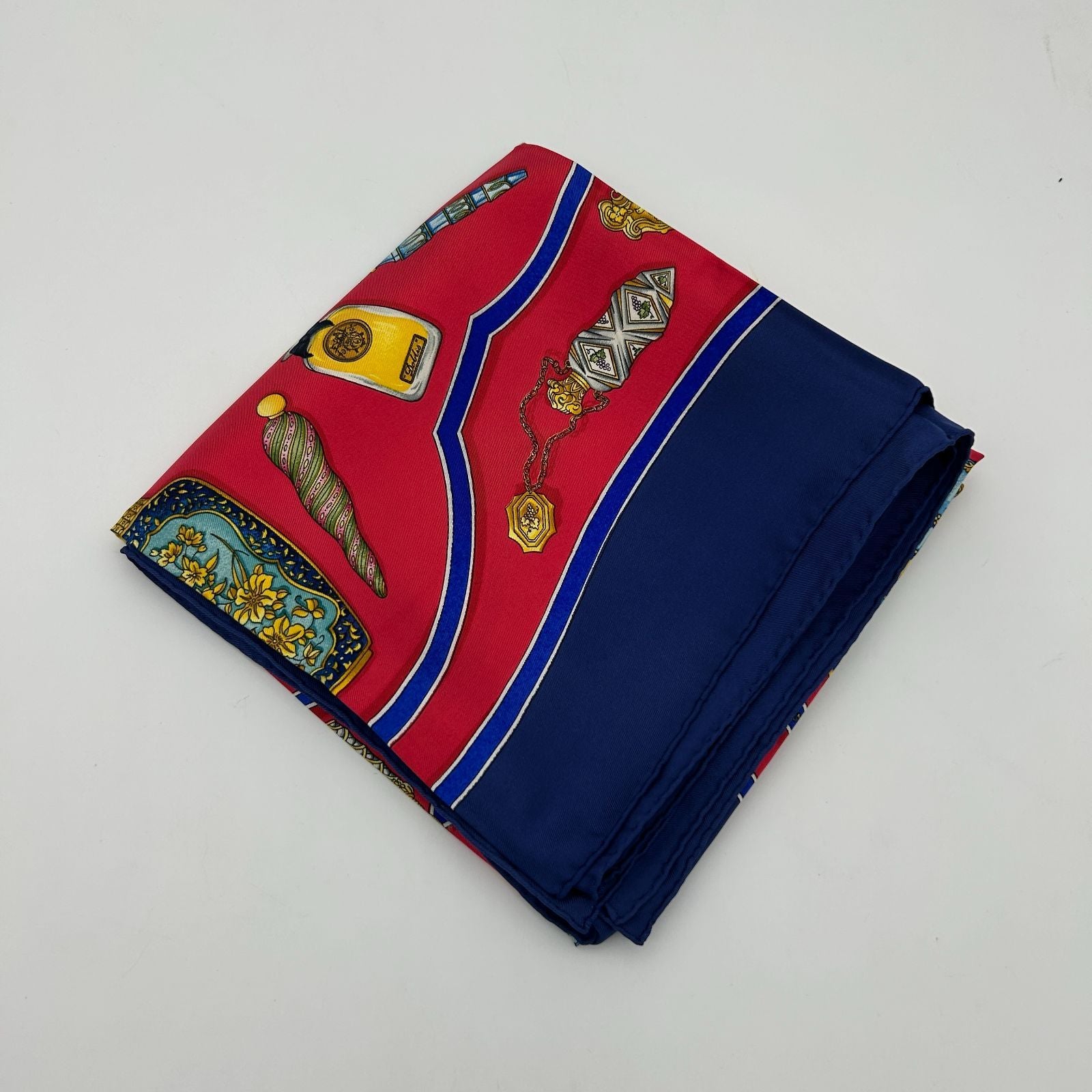 Hermes Carre 90 Scarf Petit Campotre Flacon Gabloche — view 5