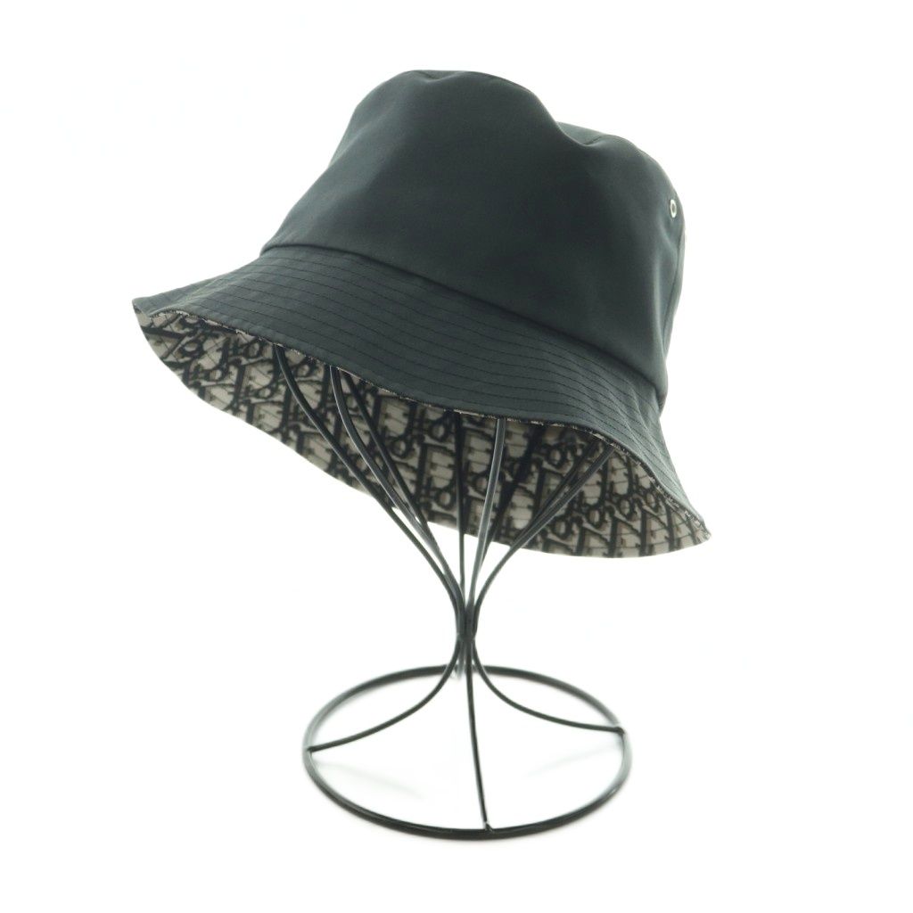 Dior Teddy-d Reversible Bob Hat Bucket Hat 58 Black