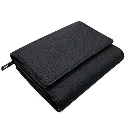 Louis Vuitton Wallet Portefeuille Pilot Monogram Taurillon Leather LV Noir — view 2