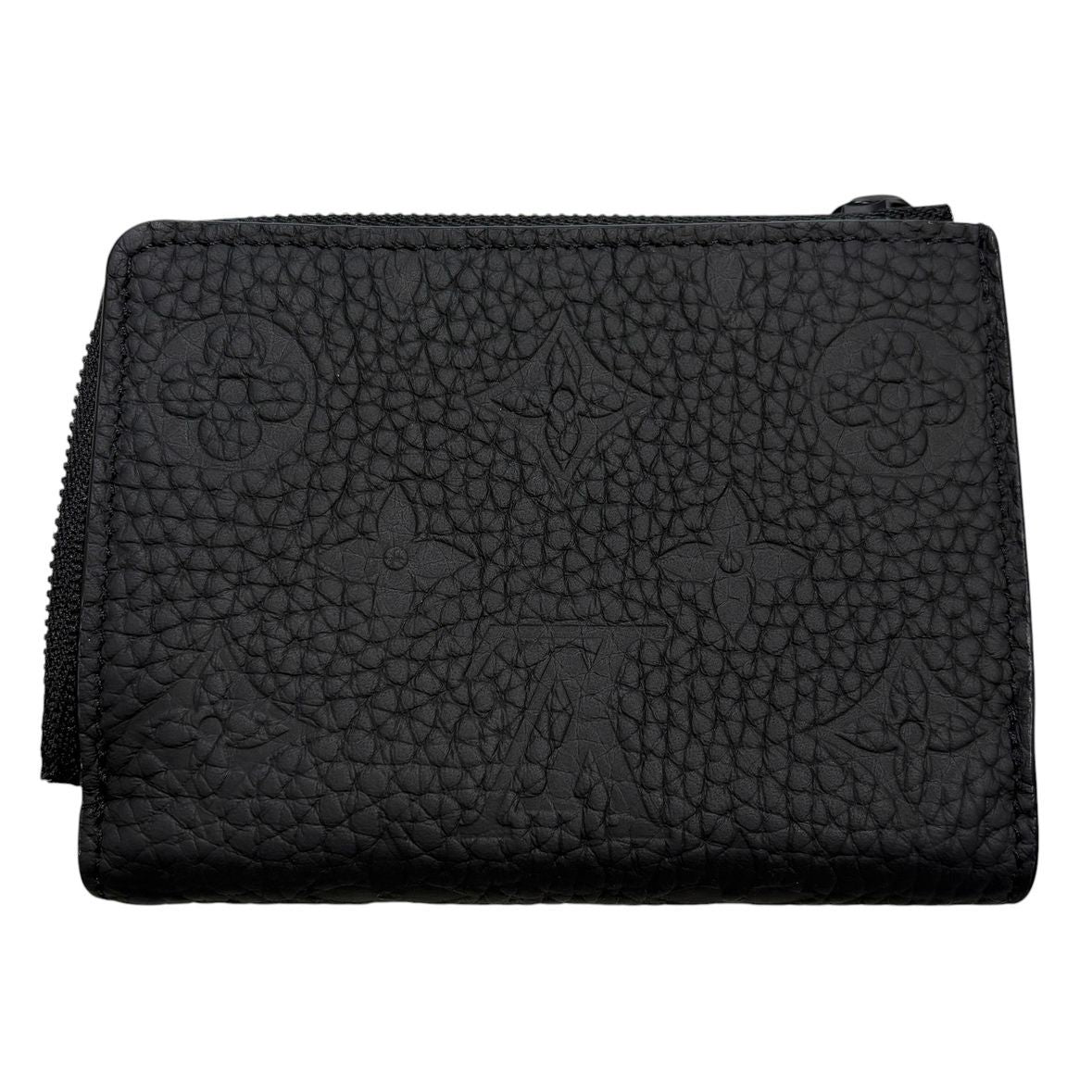 Louis Vuitton Wallet Portefeuille Pilot Monogram Taurillon Leather LV Noir — view 3