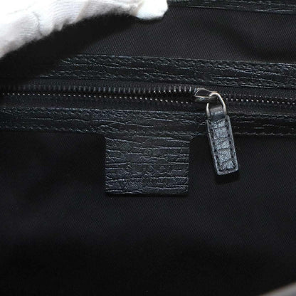 Gucci Banboo Hand Bag GG Canvas Leather Black — view 8