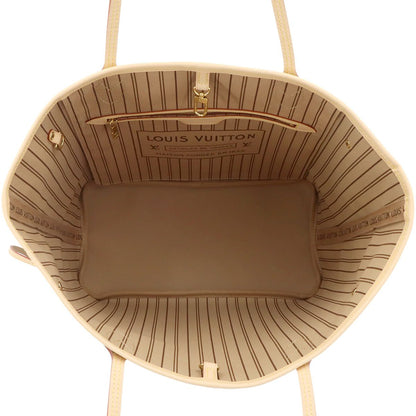 Louis Vuitton Monogram Neverfull MM Tote Brown Rose Beige — view 7