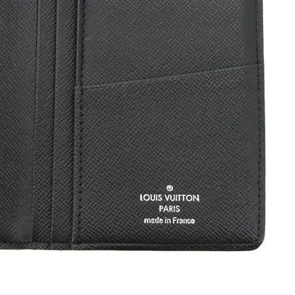 Louis Vuitton Damier Graphite Portefeuille Brazza Wallet Black Gray — view 7