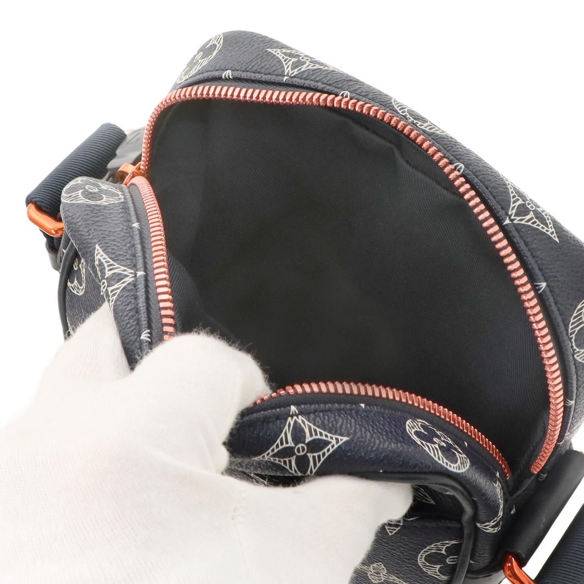 Louis Vuitton Monogram Ink Upside Down Jacket Danube PM Shoulder — view 6