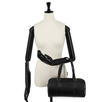 Louis Vuitton Epi Soufflot Hand Bag Leather Noir Gold — view 9
