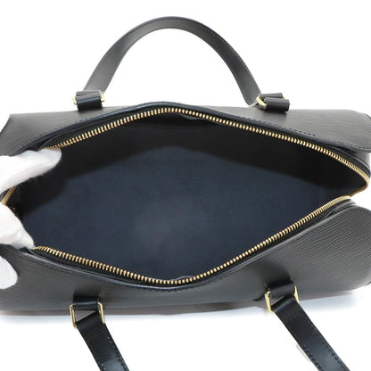 Louis Vuitton Epi Soufflot Hand Bag Leather Noir Gold — view 6