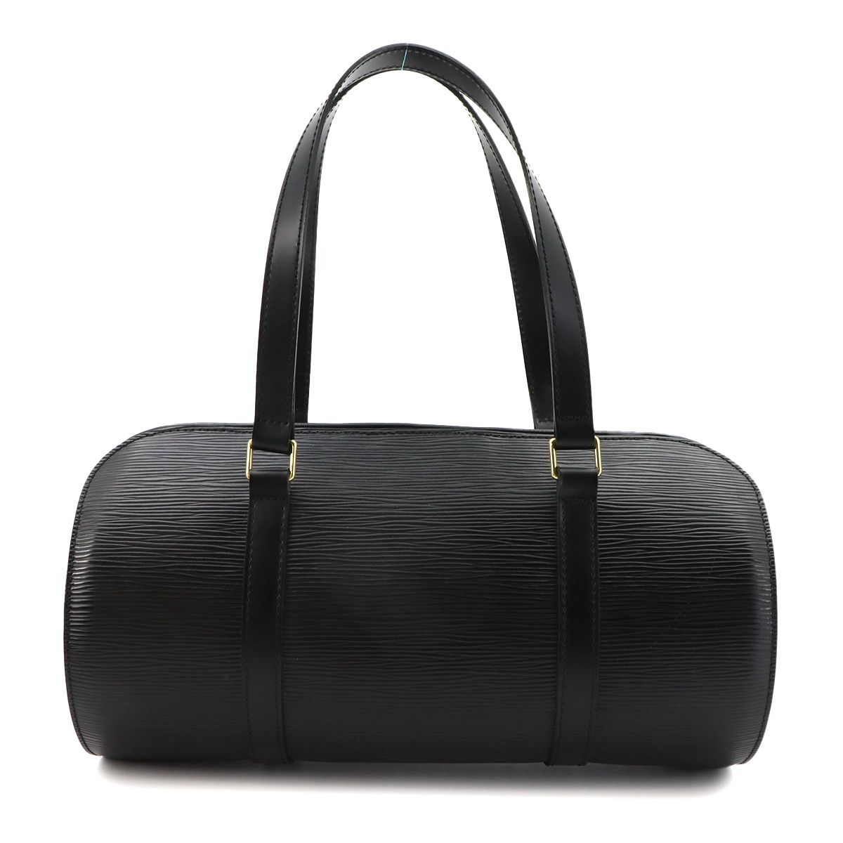 Louis Vuitton Epi Soufflot Hand Bag Leather Noir Gold — view 2