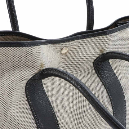 Hermes Garden Party 36 PM Tote Toile Ash Negonda Black Gray PM — view 9