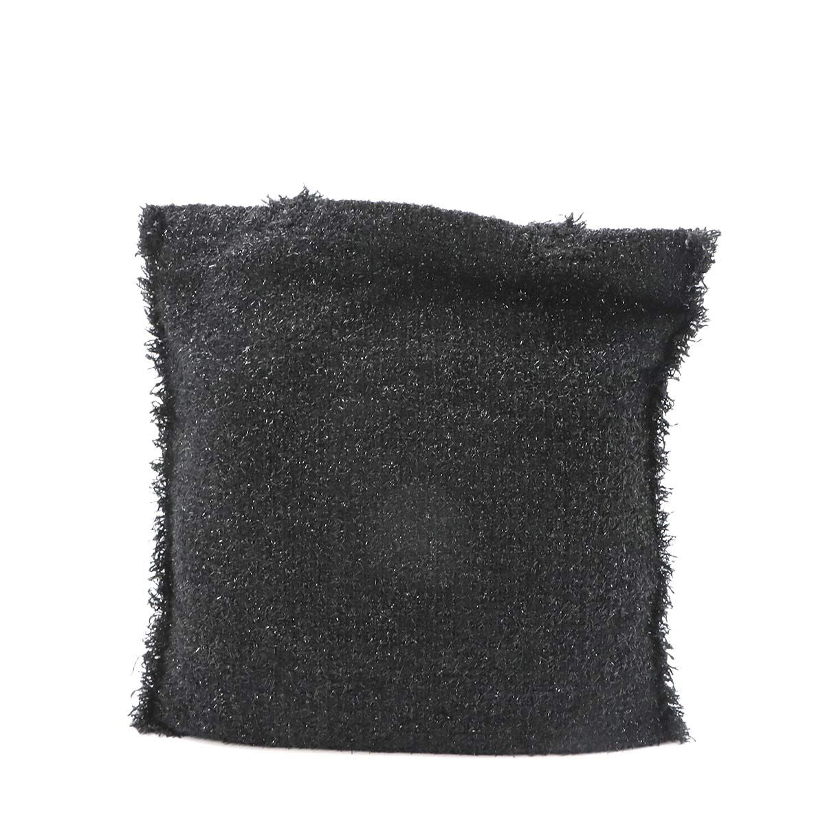 Chanel Robot Large Shopping Tote Tweed Rhinestone Black — view 2