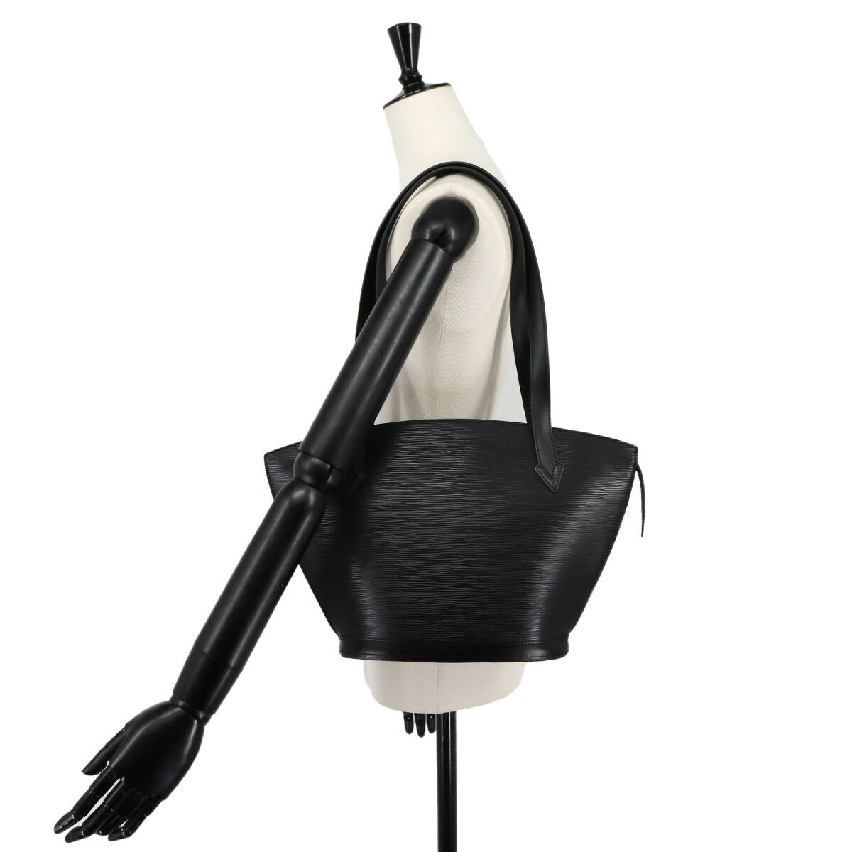 Louis Vuitton Epi Saint Jacques Shopping Shoulder Bag Leather Noir — view 9