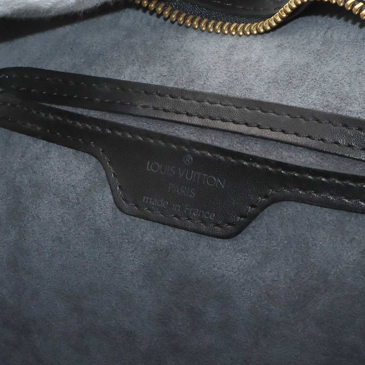 Louis Vuitton Epi Saint Jacques Shopping Shoulder Bag Leather Noir — view 7
