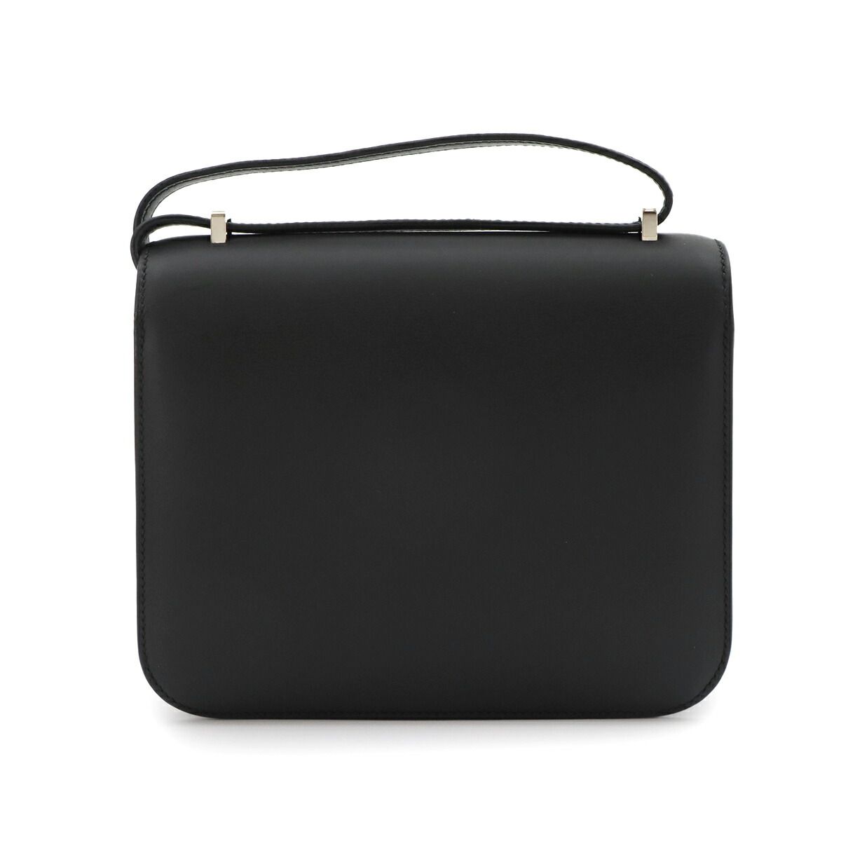 Hermes Constance Mini 18 Studio Shoulder Bag Monsieur Black Silver — view 2
