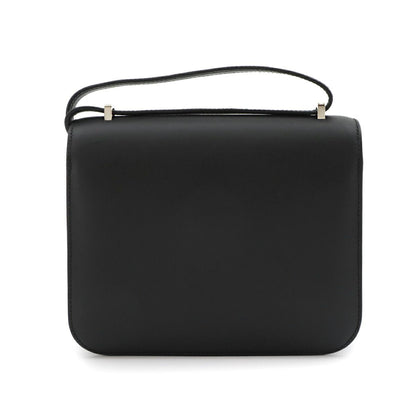 Hermes Constance Mini 18 Studio Shoulder Bag Monsieur Black Silver — view 2