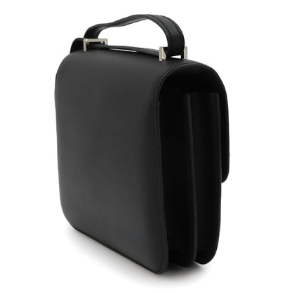 Hermes Constance Mini 18 Studio Shoulder Bag Monsieur Black Silver — view 3