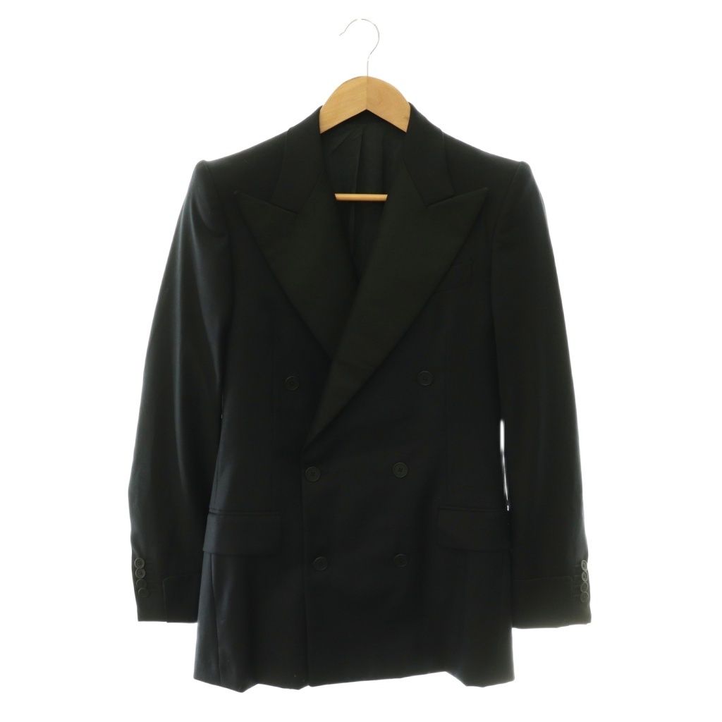 Bottega Veneta Double Speed Lapel Tailored Jacket Pants Navy Black AD — view 2