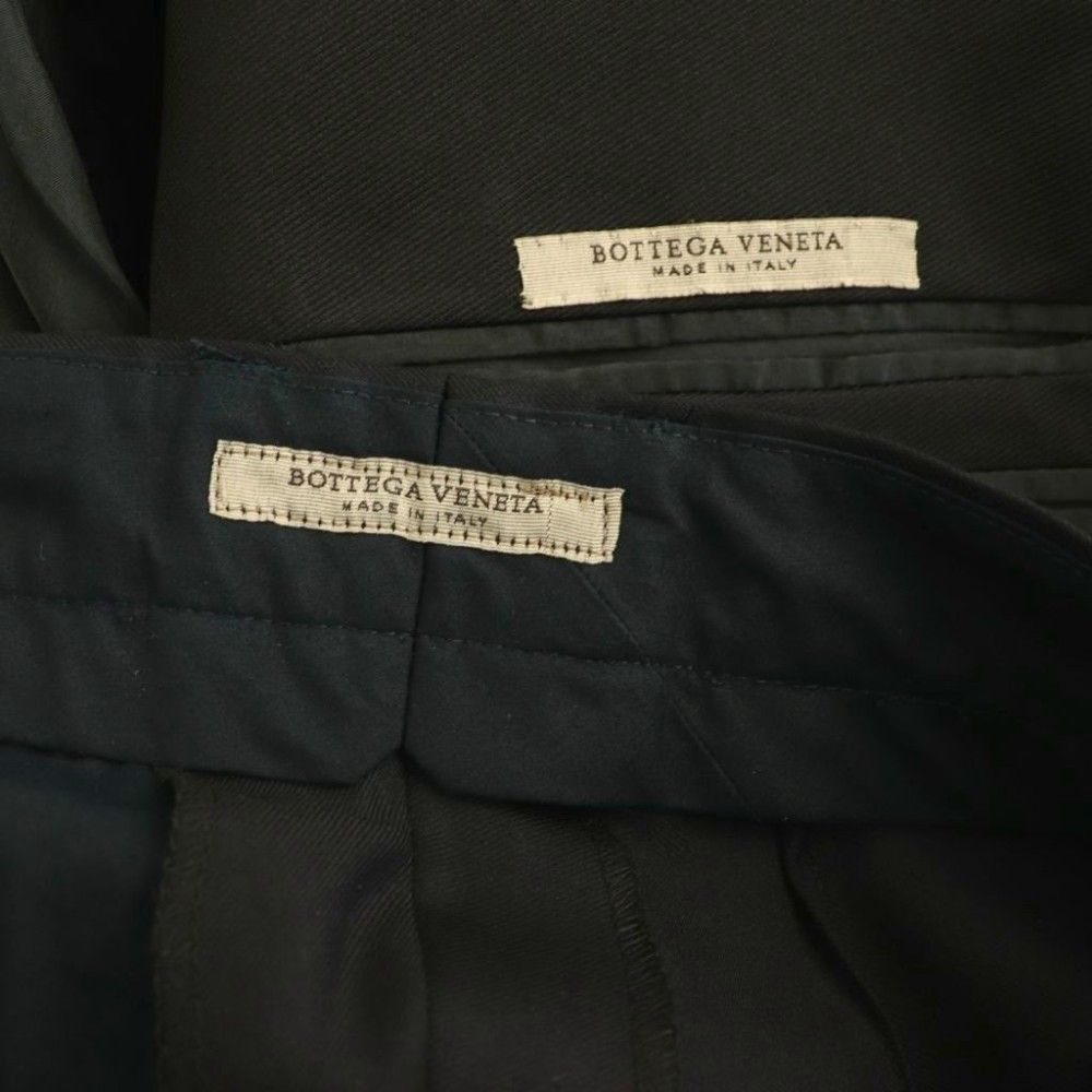 Bottega Veneta Double Speed Lapel Tailored Jacket Pants Navy Black AD — view 8