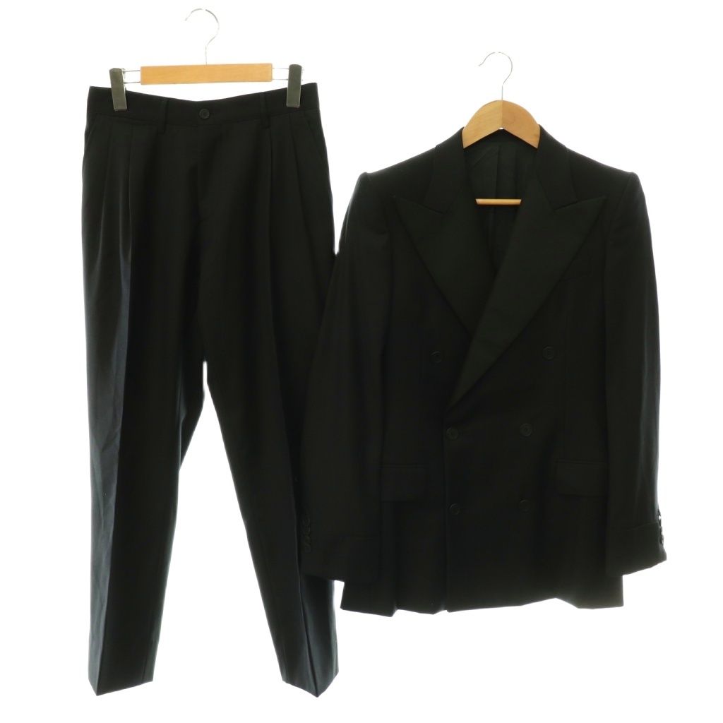 Bottega Veneta Double Speed Lapel Tailored Jacket Pants Navy Black AD