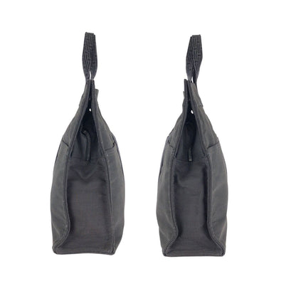 Hermes Her Line MM Gray Silver Polyamide Polyester Tote — view 8