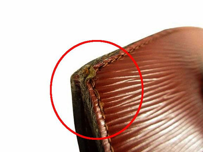 Louis Vuitton Epi Saint Jacques Tote Brown Shoulder Bag Purse — view 7
