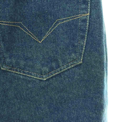 Versace Jeans Couture Denim Pants Tapered Medusa 26 Indigo CX — view 8