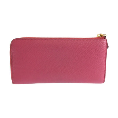 Prada Saffiano Pink Gold Leather Wallet — view 2