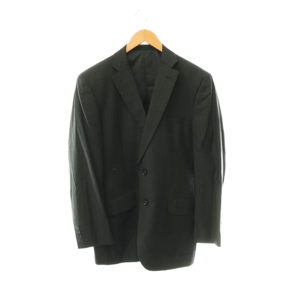 Loro Piana Four Seasons Super Tailored Jacket Wool Shadow Stripe Pattern Fully