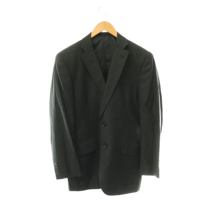 Loro Piana Four Seasons Super Tailored Jacket Wool Shadow Stripe Pattern Fully