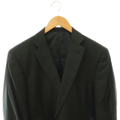 Loro Piana Four Seasons Super Tailored Jacket Wool Shadow Stripe Pattern Fully — view 4