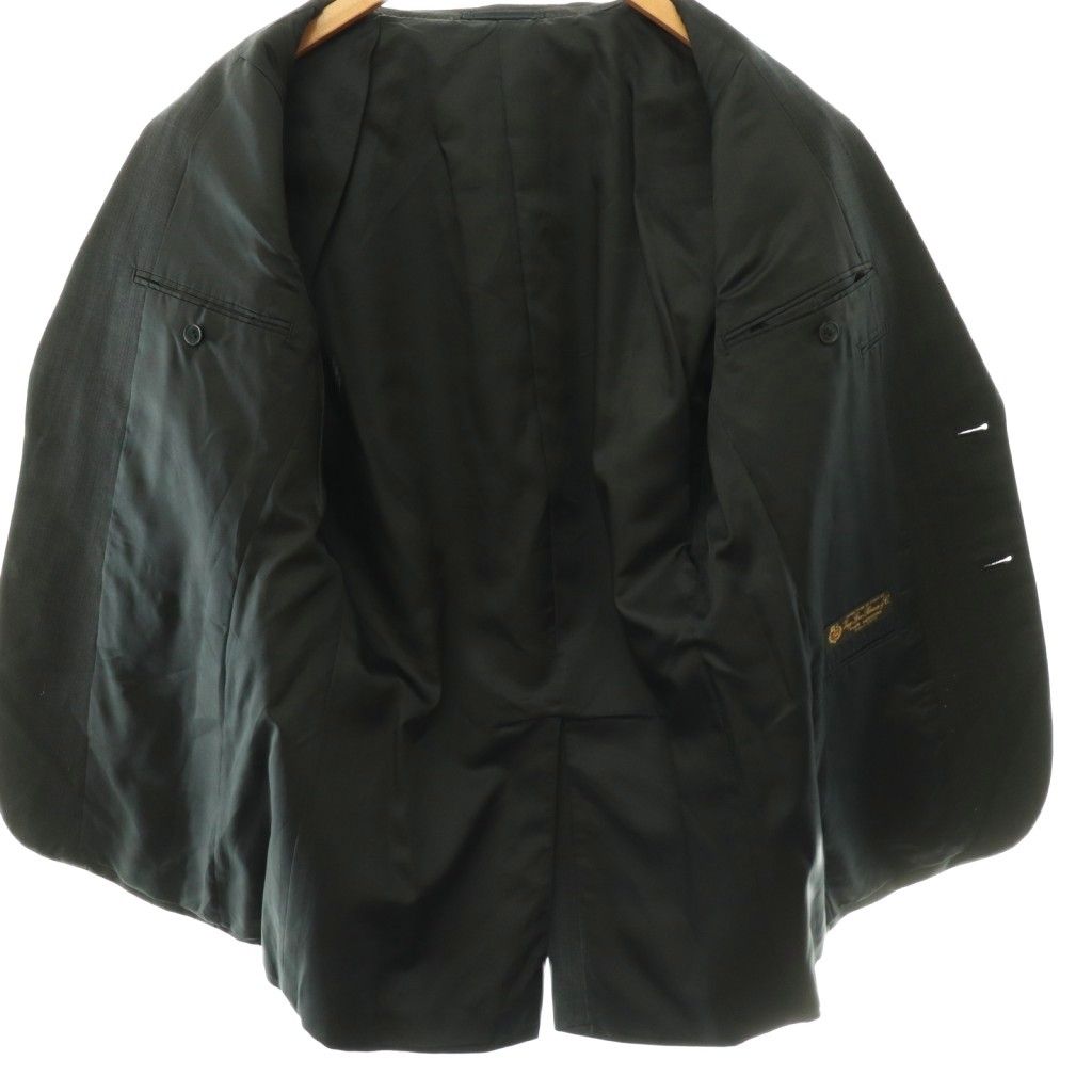 Loro Piana Four Seasons Super Tailored Jacket Wool Shadow Stripe Pattern Fully — view 3