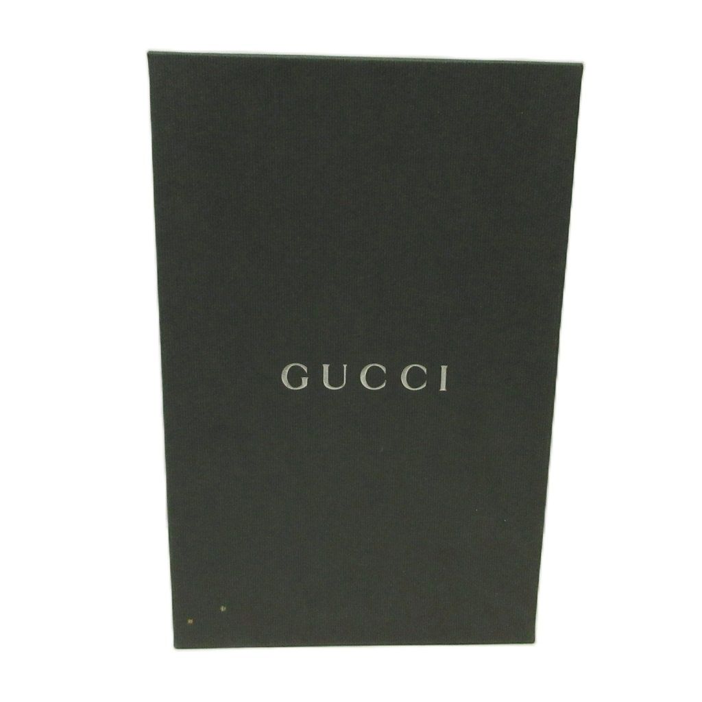 Gucci Loafers Leather Shoes Cowhide Square Toe Logo Plate Silver — view 8