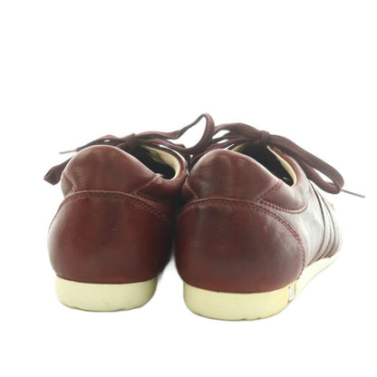 Dolce & Gabbana Sneakers Low Cut Leather 6..5 cm Bordeaux — view 5