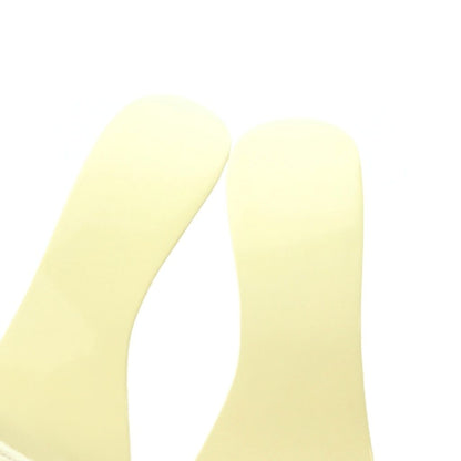Hermes Sandals Calf Hair 37 Ivory — view 4