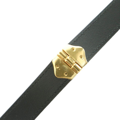 Louis Vuitton Belt Buckle Enamel 75 30 Black — view 8