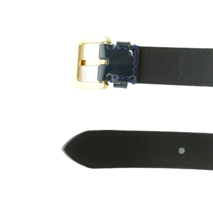 Louis Vuitton Belt Buckle Enamel 75 30 Black — view 4